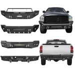 Hooke Road Steel Front Bumper Rear For Dodge Ram 1500 2006-2007 2008. Fixed Price $459.99.