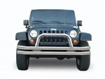 Rampage 8420 Front Double Tube Bumper W/hoop For 87-06 Jeep Wrangler 76-86 CJ7. Fixed Price $355.92.