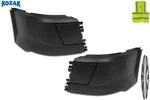 Bumper Corners No Fog Light Hole Set Compatible With Volvo Vnl 2016-2017. Fixed Price $299.99.