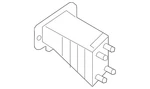 Genuine Nissan Bumper Impact Bar Bracket H5211-4BAMA. Fixed Price $90.04.