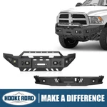 Hooke Road Steel Front Bumper Rear Black For Ram 2500/3500 2010-2018. Fixed Price $499.39.