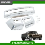 Suit Ford F250 F350 2017-2019 Split Front Bumper Chrome Steel New FO1002432. Fixed Price $188.38.