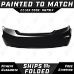 New Painted *NH731P - Black* Rear Bumper Cover For 2012 Honda Civic Sedan Hybrid. Fixed Price $440.99.