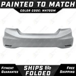 New Painted *NH700M Silver* Rear Bumper Cover For 2013-2015 Honda Civic Sedan. Fixed Price $380.99.