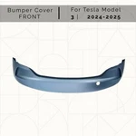 2024 2025 For Tesla Model Front Bumper Cover Unpainted 2013441-S0-E. Fixed Price $299.99.