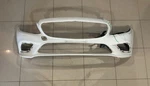 Front Bumper Cover White 2019-2021 Mercedes Benz C-class W205 A205+885+19+01 Oem. Fixed Price $399.00.