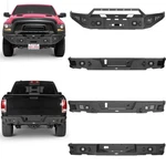 Fit 2015-2018 Ram 1500 Rebel Heavy Duty Steel Front & Rear Bumper W/ Led Light. Fixed Price $399.43.