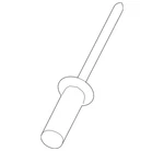 Genuine Ford Side Retainer Rivet W706737S300. Fixed Price $8.50.