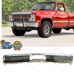 Chrome Front Bumper W/o Pad Hole For Gmc Jimmy Pickup Chevy C10 Blazer. Fixed Price $351.45.