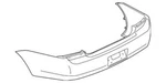 Genuine Mitsubishi Bumper Cover 6410A774. Fixed Price $400.94.