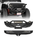 Offroad Steel Front Bumper Rear Back For Jeep Wrangler 2007-2018 Jk. Fixed Price $209.99.