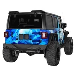 Rear Bumper W/ Class 2" Standard Hitch Receiver For Jeep Wrangler Jl 2018-2026. Fixed Price $299.66.