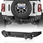 Rear Bumper W/ D-rings & Led Lights Fit 2021 2022 2023 2024 2025 Ford Bronco. Fixed Price $329.99.