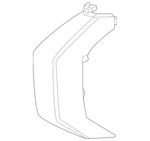 Genuine Toyota Tundra 2022-2025 Front Bumper Side Molding Lh=driver, 52713-0C060. Fixed Price $342.95.
