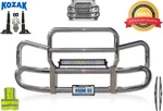 Front Grille Deer Guard Herd 300 W/ Brackets Compatible With Volvo Vnl 400 2018+. Fixed Price $1999.99.