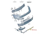 New Audi Q5 Fy Rear Bumper Centre Panel 80F807578T94 Genuine. Fixed Price $95.86.