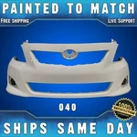 New *painted 040 Super White* Front Bumper Cover For 2009 2010 Toyota Corolla. Fixed Price $370.99.