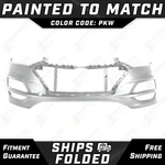 New Painted *pkw White* Front Bumper Cover Fascia For 2019-2021 Hyundai Tucson. Fixed Price $410.99.