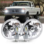For Jeep Wrangler Jk Lj Tj Cj Pair 7" Inch Round Led Headlights Projector. Fixed Price $99.99.