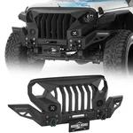 Steel Mad Max Grill + Front Bumper For Jeep Wrangler Jl Gladiator Jt 2018-2026. Fixed Price $709.32.