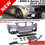 M5 Style Front Bumper Cover With Pdc Holes For 14-16 Bmw Series Sedan F10 Lci. Fixed Price $419.99.