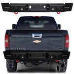 Vijay For 2007-2010 Chevy Silverado 2500/3500 Rear Bumper With Led Lights & Ring. Fixed Price $589.89.