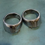 2010-2014 Infiniti M37 M56 Q70 Fog Light Bezel Trim Chrome Left & Right Pair. Fixed Price $50.00.