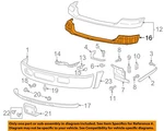 Ford Oem 05-07 F-250 Super Duty Bumper Components-energy Absorber 6C3Z17C882A. Fixed Price $456.96.