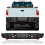 Vijay Steel Rear Bumper Fits 2000-2006 Toyota Tundra With D-rings & Sqare Lights. Fixed Price $469.00.