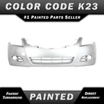 New Painted *K23 Silver* Front Bumper Cover For 2010-2012 Nissan Altima Sedan. Fixed Price $390.99.