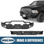 Hooke Road Steel Front Winch Bumper Rear For Dodge Ram 1500 2009-2012. Fixed Price $888.07.