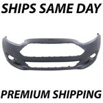 Primered Front Bumper Cover Fascia Ships Unfolded 2014-2019 Ford Fiesta. Fixed Price $295.99.