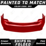 New Painted *3R3 Red* Rear Bumper Cover For 2009-2010 Toyota Corolla Sedan 09-10. Fixed Price $390.99.