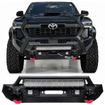 Vijay For 2024-2025 Toyota Tacoma Stubby Steel Front Bumper With Led Lights. Fixed Price $569.99.