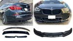 Bmw F07 Set Front Lip Rear Trunk Spoiler Diffuser Sides For Msport Bumper. Fixed Price $332.50.