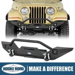 Hooke Road Front Bumper W/ Winch Plate For 76-86 Jeep CJ-5 CJ-7 CJ-8 Scrambler. Fixed Price $279.99.