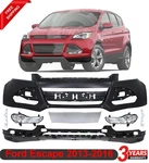 Front Bumper Cover Fascia & Fog Light Assembly Kit 2013-2016 Ford Escape. Fixed Price $320.36.