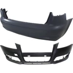 8P0807105EGRU, 8P4807303GGRU New Set Of 2 Bumper Covers Fascias For Audi A3 Pair. Fixed Price $293.01.