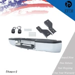 GM1101102 For Gmc Sonoma 1998-2004 Step Rear Bumper Chrome Steel W/o Sensor Hole. Fixed Price $153.89.
