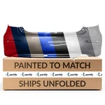 New Paint Match Toyota Matrix Capa Crtfd Rear Bmpr W/o Splr Hle TO1100266C. Fixed Price $262.99.