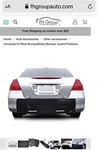 Rear Bumper Protector Guard Car Suv Truck Van Park Wide Size. Fixed Price $38.00.