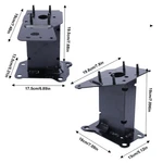 For Nissan Sentra 2020 2021 2022 2023 2PCS Front Steel Bumper Face Bar Bracket. Fixed Price $55.00.