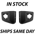 New Primered Front Rh/lh Side Bumper End 2-PC Kit For 2014-2021 Toyota Tundra. Fixed Price $140.99.