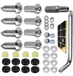 Anti Theft License Plate Screws Kits, Tamper Resistant 1/4" (M6), SILVER2. Fixed Price $6.75.
