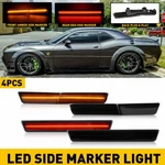 Auxito Front Rear Bumper Led Side For Marker Light Lamps Dodge Challenger 18-22. Fixed Price $44.64.