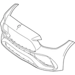Genuine Mercedes-benz Oe Exchange Trim Bumper 206-885-92-01-9999. Fixed Price $1538.25.