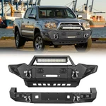 Aaiwa For 2005-2015 Toyota Tacoma New Front Rear Bumper W/winch Plate&led Lights. Fixed Price $569.99.