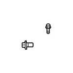 New Genuine Mercedes-benz Screw 910105008008 Oem. Fixed Price $9.54.