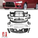 For Mitsubishi Lancer 2008-2015 Evo Style Front Bumper Complete Set. Fixed Price $715.99.
