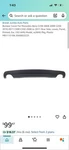 2013 Mercedes C300 4MATIC Oem Rear Diffuser. Fixed Price $90.00.